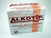 Alkotip® Alkohol Wattestäbchen 50 Stück