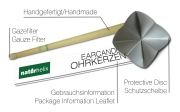 Naturhelix Öko freundliche Ohrkerzen Natur 12 Stück