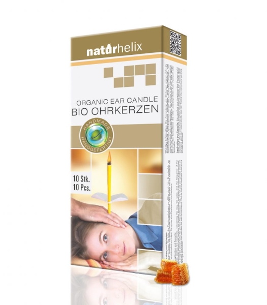 Naturhelix BIO Ohrkerzen Natur 10 Stück