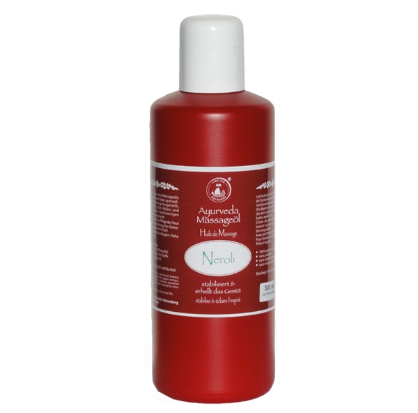 Ayurveda Massageöl Neroli 500 ml