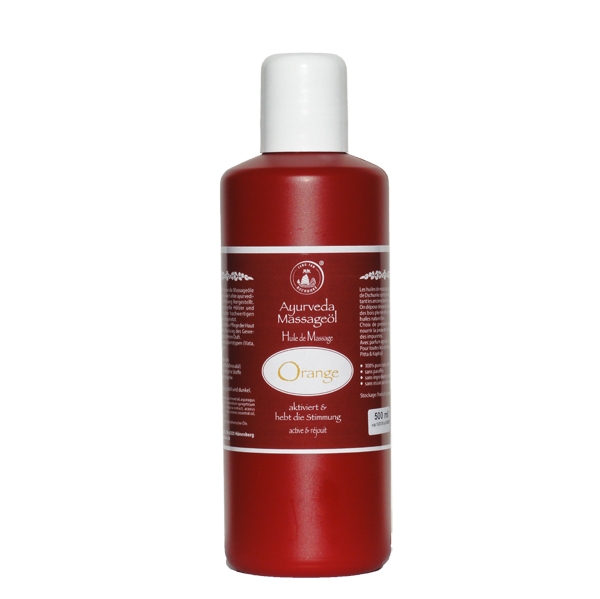 Ayurveda Massageöl Orange 500 ml