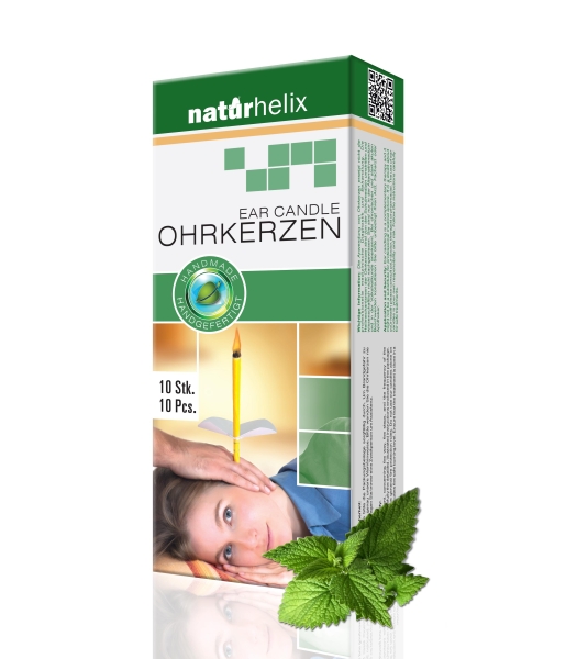 Naturhelix Ohrkerzen Pfefferminze 10 Stück